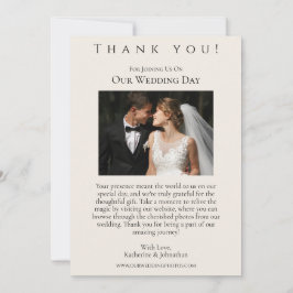 Hochzeit Foto-Dankeschön - Country Western Pferde Einladung