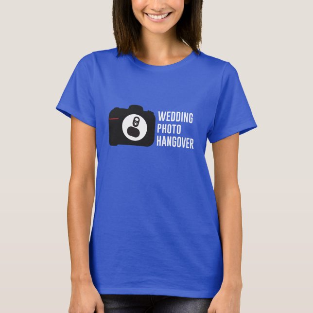 Hochzeit Foto Hangover T - Shirt der Frauen (Vorderseite)