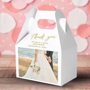 Hochzeit Foto Vielen Dank Script Gefallen Box Geschenkschachtel