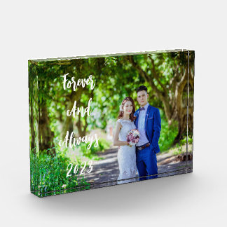 Hochzeit für immer und ewig fotoblock