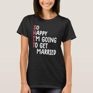 Hochzeit für Paare Groom Verlobung T-Shirt