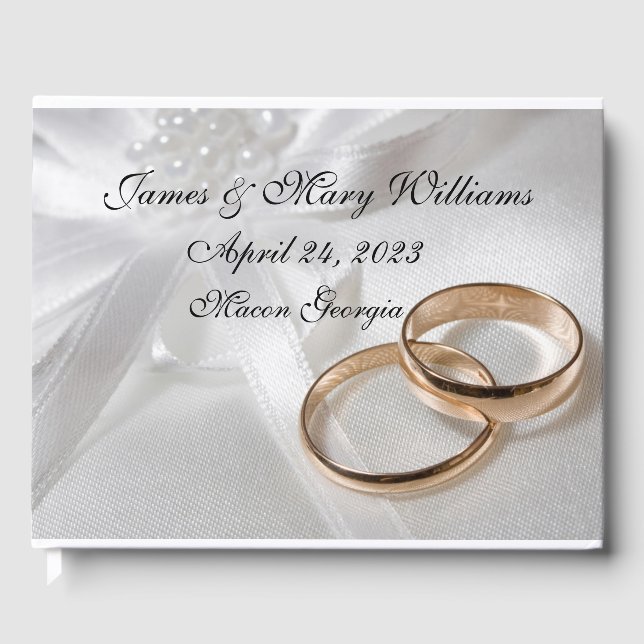 Hochzeit Gästebuch (Vorderseite)