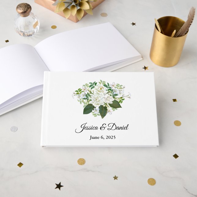 Hochzeit Gästebuch (Vorderseite Offen)