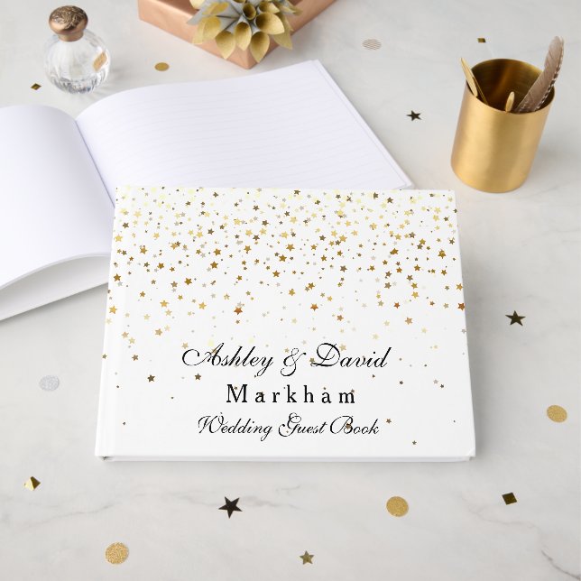 Hochzeit Gästebuch (Vorderseite Offen)