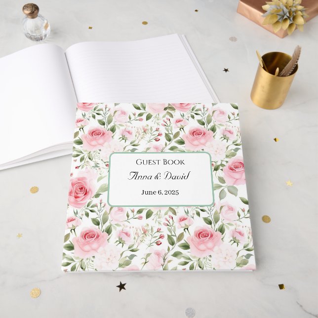 Hochzeit - Gästebuch (Vorderseite Offen)