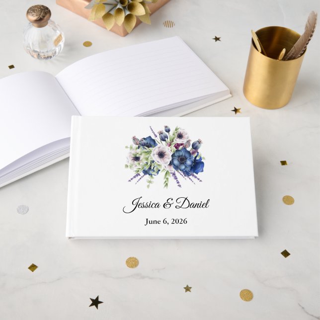 Hochzeit Gästebuch (Vorderseite Offen)