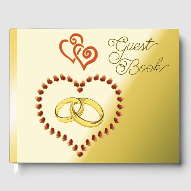 Hochzeit Gästebuch (Vorderseite)