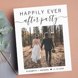Hochzeit glücklich immer nach dem Party Foto QR Co