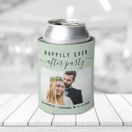 Hochzeit glücklich immer nach dem Party Foto Sage Dosenkühler