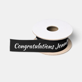 Hochzeit Glückwunsch Individuelle Name Personalisi Satinband