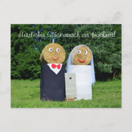 Hochzeit ....Glückwunsch Postkarte