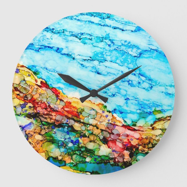 Hochzeit Große Wanduhr (Vorderseite)