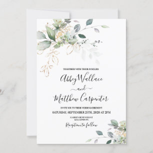Hochzeit im Grünen Einladung