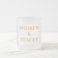 Hochzeit im Herbst Andrew & Stacey Coffee Tasse
