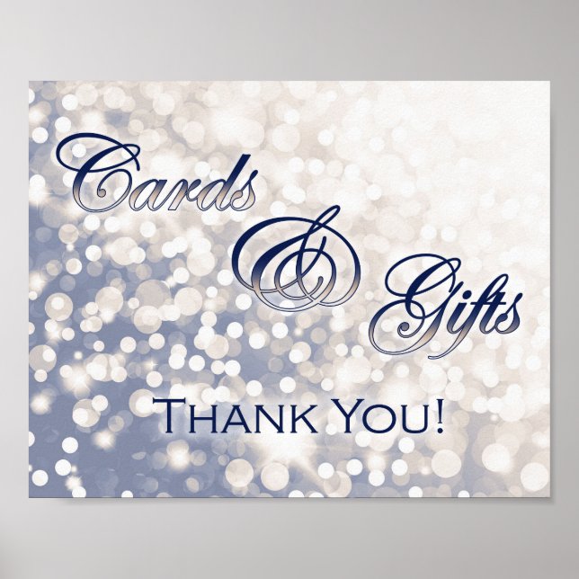 Hochzeit im Herbst Cards & Gifts Zeichen - Champag Poster (Vorne)