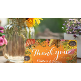 Hochzeit im Herbst Danke Autumn Maple Blätter Pump