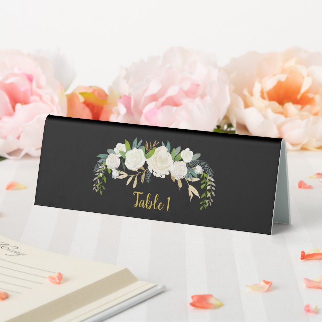 Hochzeit im Herbst Empfang-Dekoration aus Gold und Tischaufsteller (In Situ (Hochzeit))