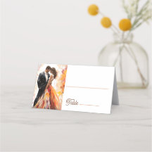 Hochzeit im Herbst für Herbst - künstlerische Plat