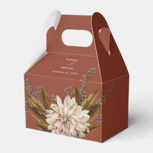 Hochzeit im Herbst Herbst Flora und Fauna Geschenkschachtel