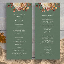 Hochzeit im Herbst Programm