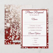 Hochzeit im Herbst UAWG - Champagner und Rot