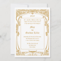 Hochzeit im Vintage-Jugendstil