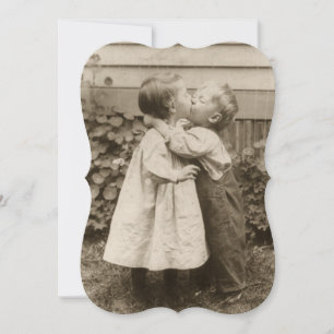 Hochzeit im Vintage-Stil, Einladung zur Verlobungs