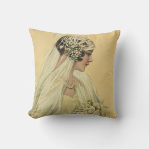 Hochzeit im Vintage-Stil, viktorianische Braut Bra Kissen