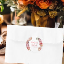Hochzeit in Aquarellfarben und lila Torte