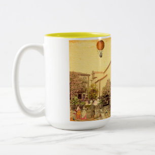 Hochzeit in der Kapelle von Coimbras. Braga - Port Zweifarbige Tasse