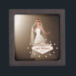 Hochzeit in Las Vegas Geschenkboxen Kiste<br><div class="desc">Hochzeit in Las Vegas "Bride" Geschenkboxen. So hübsch,  die Braut wird diese kleine Sake-Box Liebe Erinnern an ihren Hochzeitstag in Vegas!</div>