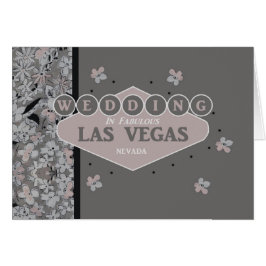 Hochzeit in Las Vegas-Karte