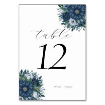 Hochzeit in Navy und Hellblau