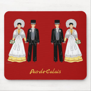 Hochzeit in Pas-de-Calais, Frankreich Mousepad