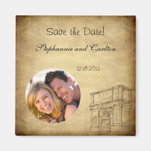 Hochzeit in Rom Magnet