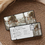 Hochzeit in Urlaubsort Boarding Pass Flugzeug Tick Einladung<br><div class="desc">Save the Date Flugticket Save the Date Einladung. Ankündigen Sie Ihre Hochzeit in Urlaubsort mit unserer lustigen,  modernen Save the Date Anstiftung,  die an ein Flugzeug Ticket . Passen Sie Ihre Fotos,  Ihren Namen,  Ihr Datum,  Ihren Standort usw. an. Kunstwerk handbemalt von Moodthology Papery</div>