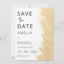 Hochzeit in Urlaubsort des tropischen Strandes Sav Einladung