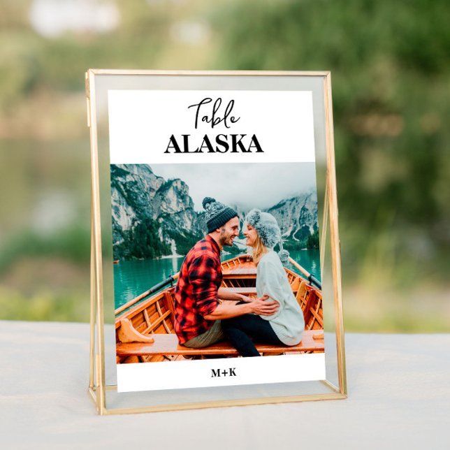 Hochzeit in Urlaubsort Foto Stadt Tischnummer (Destination Wedding Photo City Name Travel Table Number
)