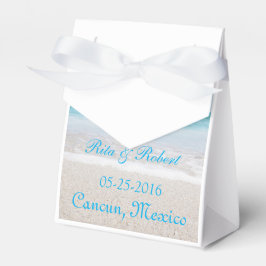 Hochzeit in Urlaubsort Gefälligkeitsbox Geschenkschachtel