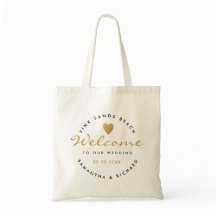 Hochzeit in Urlaubsort Gold Heart Guest Welcome