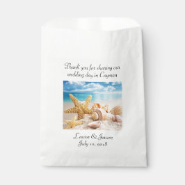 Hochzeit in Urlaubsort Günstige Taschen Geschenktütchen