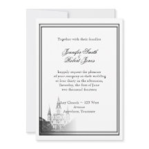 Hochzeit in Urlaubsort New Orleans Einladung