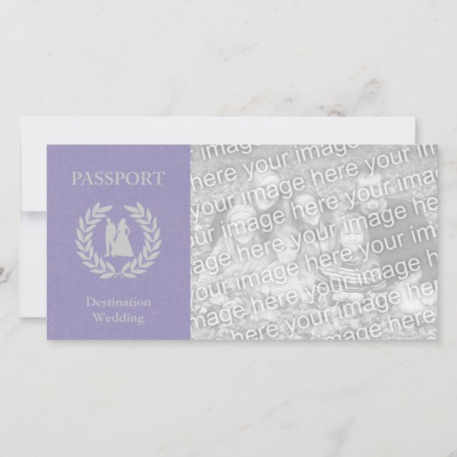 Hochzeit in Urlaubsort Pass (Vorderseite)
