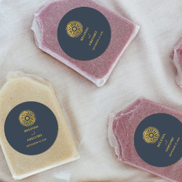 Hochzeit in Urlaubsort Passport Compass Gastgesche Runder Aufkleber