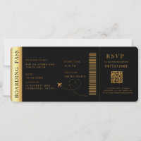 Hochzeit in Urlaubsort QR-Code für Black Boarding