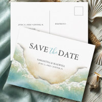 Hochzeit in Urlaubsort Save the Date