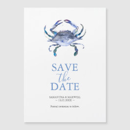 Hochzeit in Urlaubsort Speichern der Datumsmagnete Magneteinladung