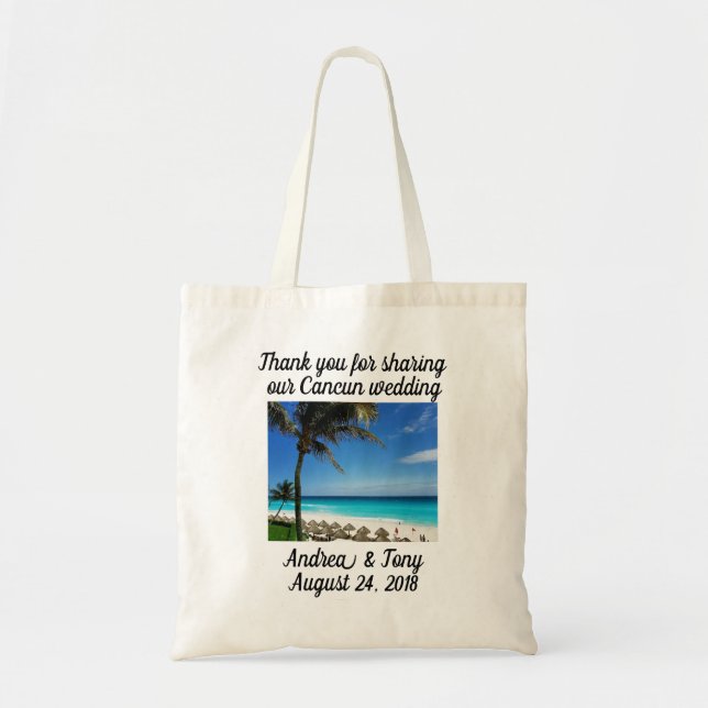 Hochzeit in Urlaubsort Tasche (Vorne)