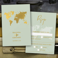 Hochzeit in Urlaubsort World Passport Sage Green G