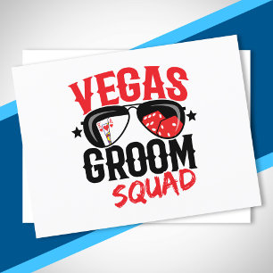 Hochzeit in Vegas - Junggesellenabschied in Vegas  Postkarte